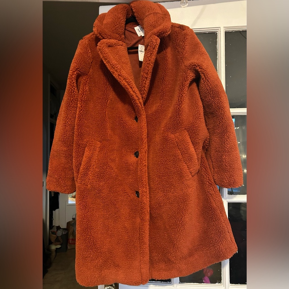 Gap Teddy Jacket, size medium